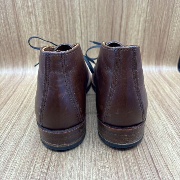 Red Wing 9017 Heritage Beckman Chukka Cigar Leather Work Mens Boots Size 10 D - Picture 4 of 8